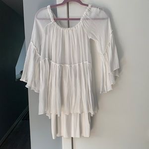 White mini dress. Size XSmalll